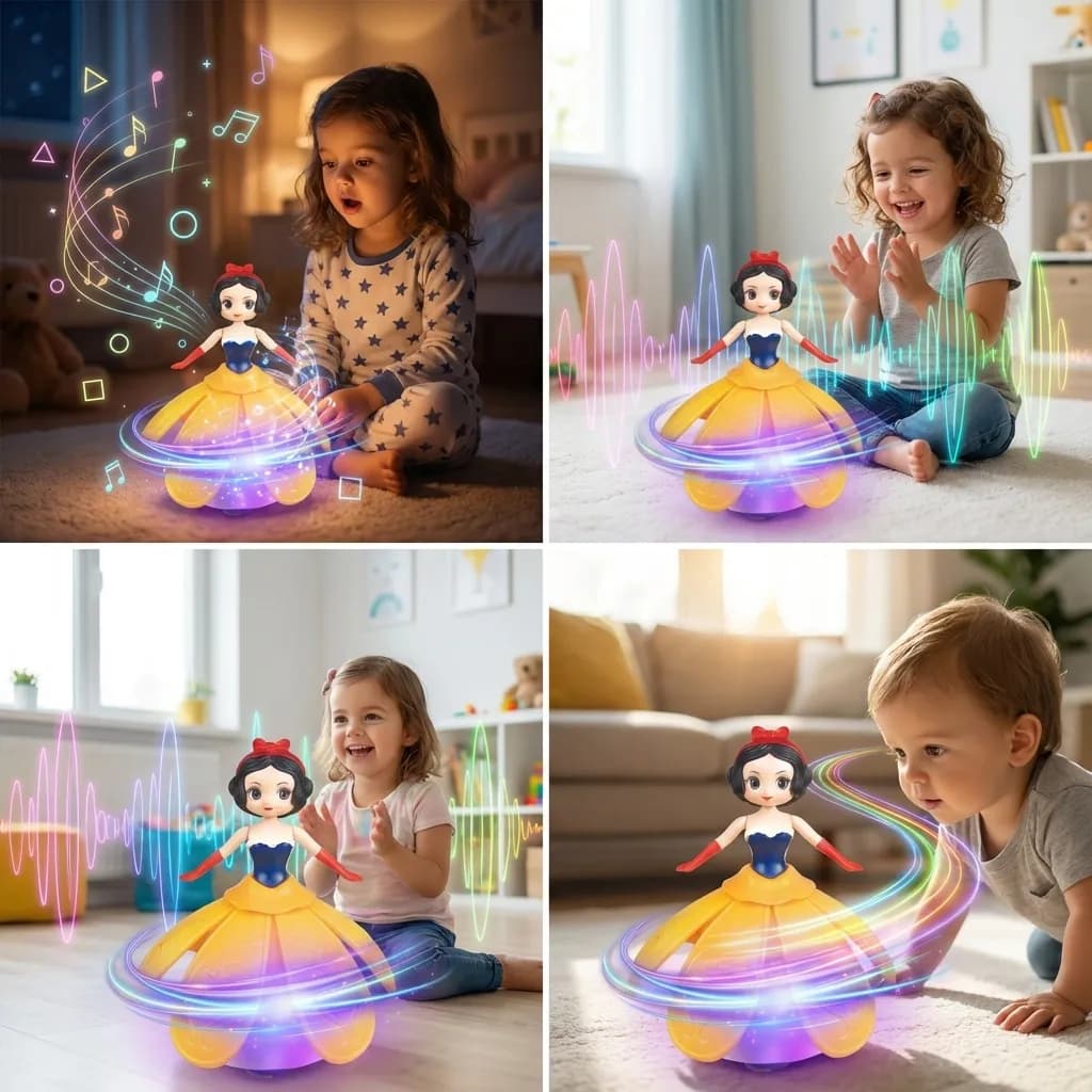 Su música y colores estimulan su aprendizaje.